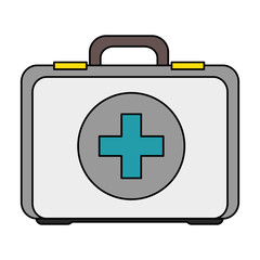 medical kit isolated icon vector illustration design