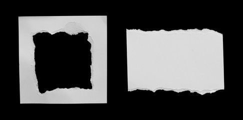 Tear paper background. copy space