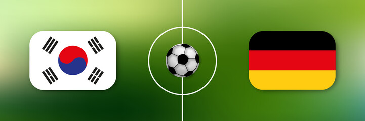 Fußball - Südkorea gegen Deutschland