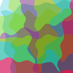 Fototapeta na wymiar Vector abstract wavy colorful background for design.