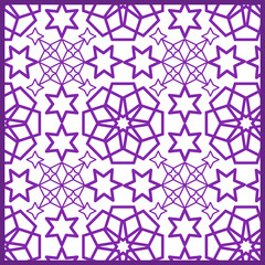 Vector abstract geometric background. The basis for ethnic ornament. Islamic patterns. seamless texture