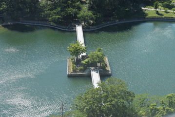 Naklejka premium 公園