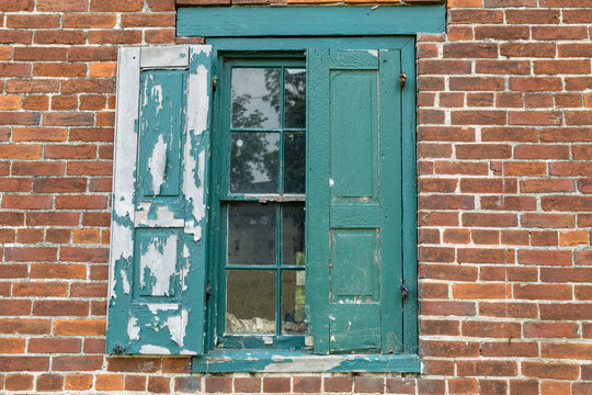 Warehouse Window with Shutter