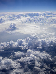Naklejka premium Wolken