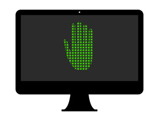 Pixel Icon PC - Hand