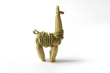 Corn husk llama figurine © BGStock72