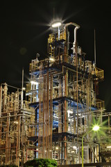 Fototapeta premium 工場夜景