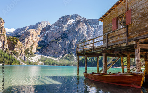 Pragser Wildsee Sudtirol Stock Photo And Royalty Free Images On