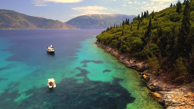 beautiful Mediterranean landscape with amazing beaches 