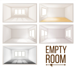 Empty, Room, Vector., Wall., Sunlight, Falling, Down., House, Interior, Background., Comfortable, Construction., 3d, Realistic, Illustration