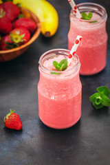Strawberry and Banana Smoothie