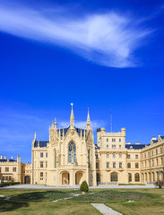 Fototapeta premium Lednice-Valtice Cultural Landscape is an artifical landscape that evolved during the Enlightenment under the guidance of the House of Liechtenstein. 