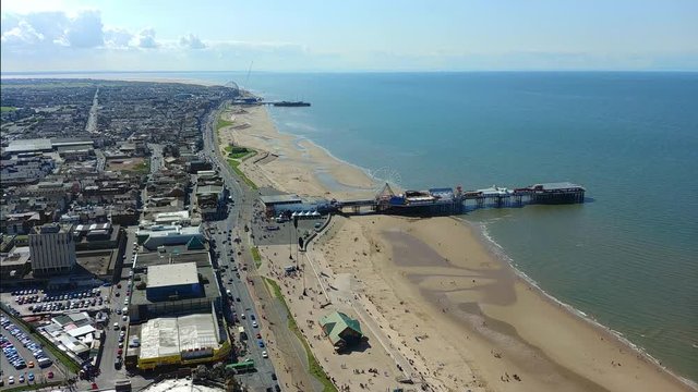 View from the top of Blackpool Tower