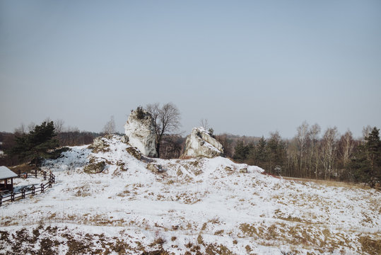 Trail Of Jurassic Valleys, Jura Krakowsko Częstochowska In Poland