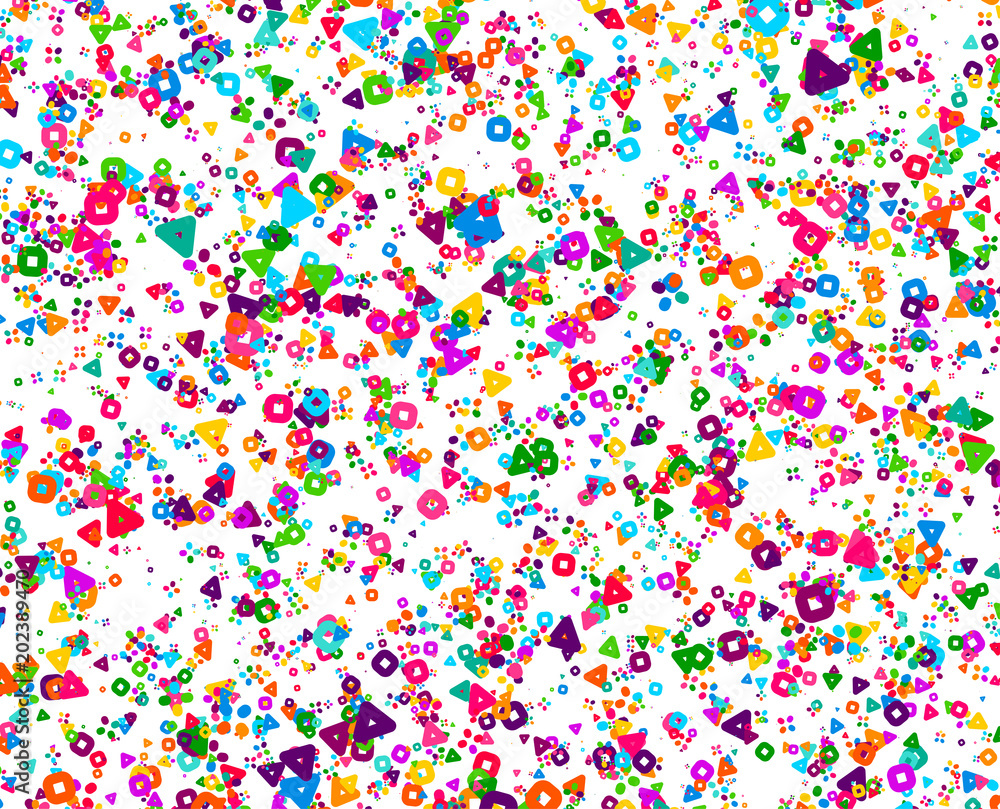 Poster abstract geometric pattern. background with colored shapes. mosaic graphic design. vivid backdrop fo