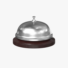 Service bell. 3d illustration