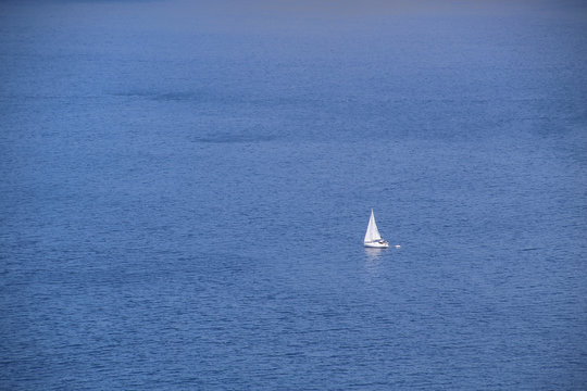  sailing yacht in the sea