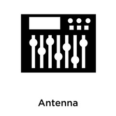 Antenna icon isolated on white background