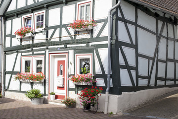 Casa tradicional en Rotenburg an der Fulda