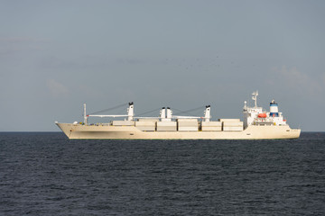 Refrigerated cargo ship