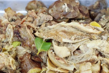 Hot and spicy soup with beef