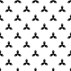Molecule structure pattern vector seamless repeating for any web design