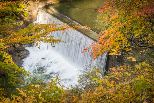 Naruko Gorge ,one of the Tohoku Region's most scenic gorges, located in north-western Miyagi Prefecture