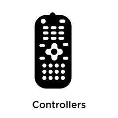 Controllers icon isolated on white background