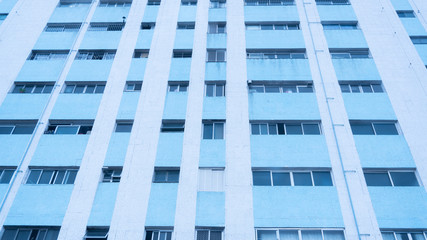 Blue building