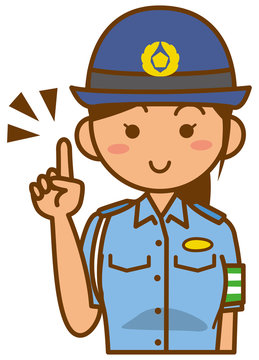 婦人警官のイメージイラスト 夏服 Stock Vector Adobe Stock 婦人警官のイメージイラスト 夏服 Stock Vector Adobe Stock