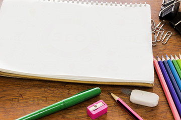 The notebook is open.