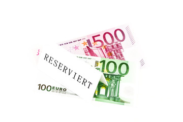 Reserviertes Geld