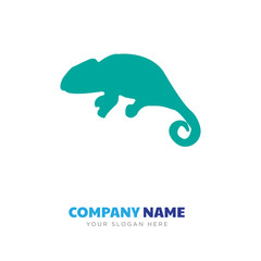 chameleon company logo design