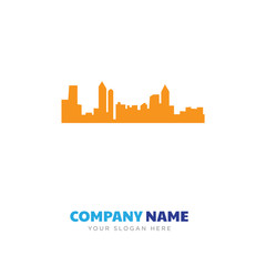 black atlanta company logo design