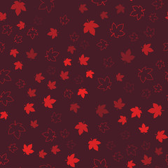 Canada seamless pattern. Happy Canada day.