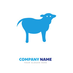 cow company logo design