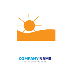 sun company logo design