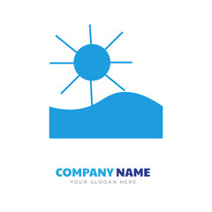 sun company logo design