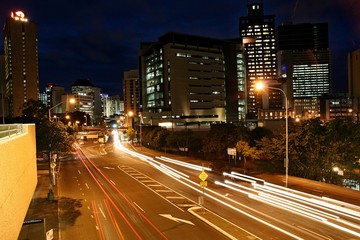 Fototapeta na wymiar night city