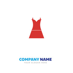 Long dress company logo design
