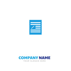 Obraz premium Edit company logo design