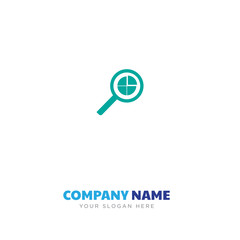 Pie chart company logo design