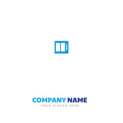 Watercolor company logo design