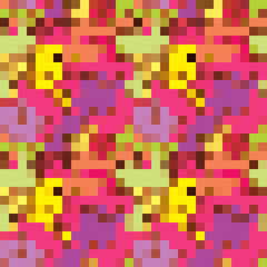 Seamless repeating mosaic colored background