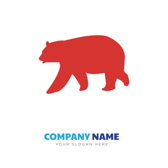 black bear company logo design