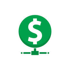 Money Server Logo Icon Design