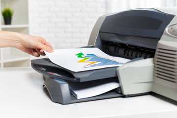 printer in office