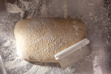 Hand shaping and preparing bread