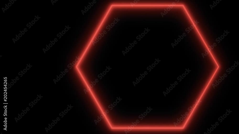 Poster background from hexagons. abstract background. hexahedron chain reaction hologram. alpha matte