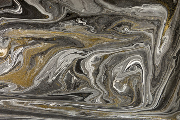 Marble abstract acrylic background. Nature marbling artwork texture.